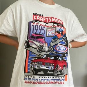 Oversized car show tee